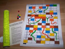 Familienspiel, Schlangen und Leitern